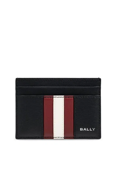 Bally Black Leather Card Holder