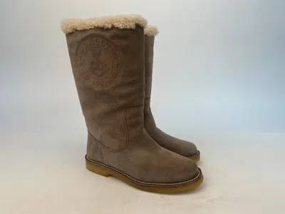 Bally Logo Boots In Green