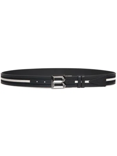 BALLY LOGO-BUCKLE BELT