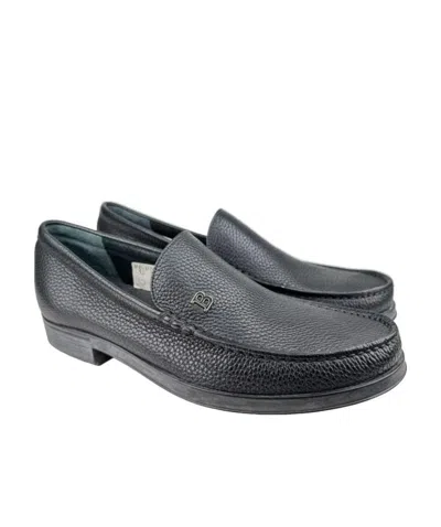 Bally Logo Business Casual Shoes In Gray