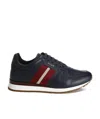 Bally Contemporary Low-top Sneakers With Perforated Design In Black