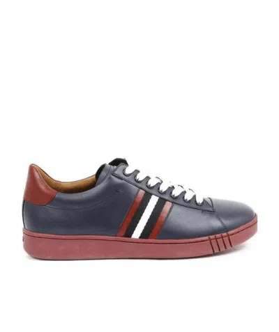 Bally Logo Casual Sports Shoes In Multicolor