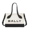 Bally Logo Tote Bag In Black