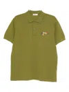 Bally Logo Cotton Polo Shirt In Animal Print