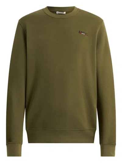 Bally Sweatshirt Mit Rundhalsausschnitt In Green