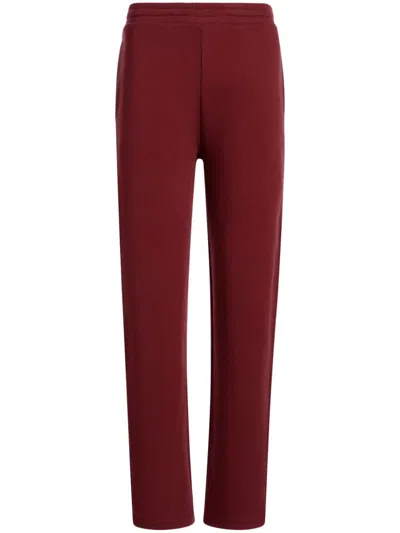Bally Logo Detailing Track Pants In Red