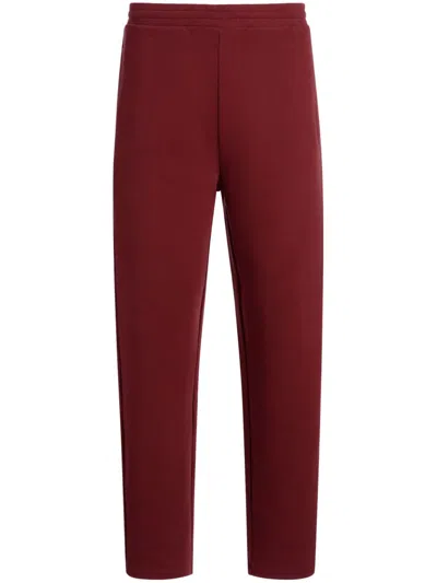 Bally Logo Detailing Track Pants In Red