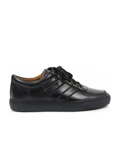 Bally Logo Details Casual Sports Shoes In Black