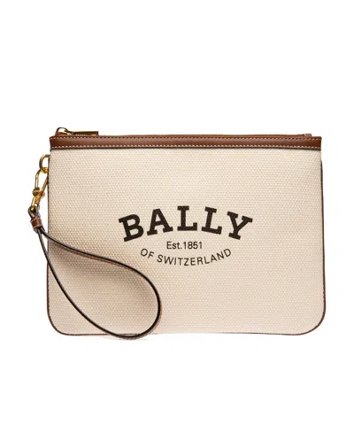 BALLY LOGO DETAILS HANDBAG