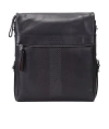 Bally Logo Details Satchel In Black