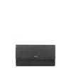 Bally Logo Details Wallet In Black