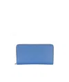 Bally Logo Details Wallet In Blue