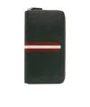 Bally Logo Details Wallet In Green
