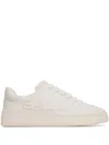 Bally Logo-embossed Leather Sneakers In White
