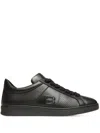 Bally Logo-embossed Sneakers In Black