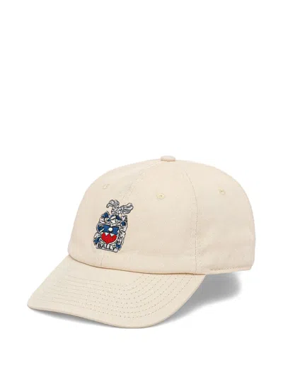 Bally Logo-embroidered Baseball Cap In Neutral