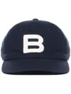 Bally Logo Embroidered Baseball Cap In Blue