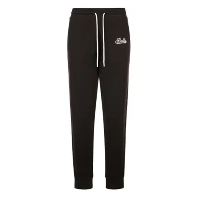 Bally Logo Embroidered Jogger Sweatpants In Black