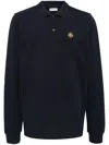 Bally Logo-embroidered Polo Shirt In Blue