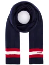 BALLY LOGO EMBROIDERED SCARF