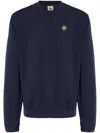 Bally Logo-embroidered Sweatshirt In Blue
