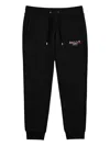 Bally Logo-embroidered Track Pants In Black