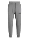 Bally Logo-embroidered Track Pants In Gray