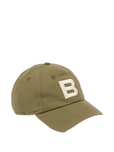Bally Stylish Hat With Curved Brim Design In Neutral