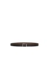 Bally Logo-engraved Buckled Belt In Black