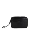Bally Logo Hand-held Bag In Black