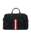 Bally Logo Handbag In Black