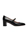 Bally Decollete Square-toe Mary Jane Pumps In Black