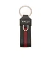 Bally Logo Keychain In Black