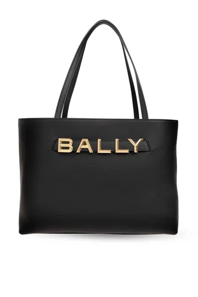 Bally Logo-lettering Magnetic Fastened Tote Bag In .