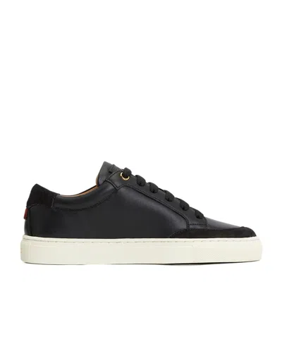 Bally Logo Low-cut Skate Shoes In Black