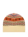 Bally Logo-patch Beanie In Neutral