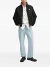 Bally Logo-patch Long-sleeve Jacket In Black