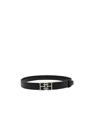Bally Logo-plaque Adjustable Belt In Black