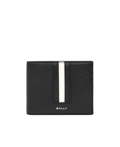 BALLY BALLY LOGO PLAQUE BI-FOLD WALLET