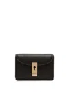 Bally Logo-plaque Leather Wallet In Black