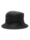 Bally Logo-print Bucket Hat In Black