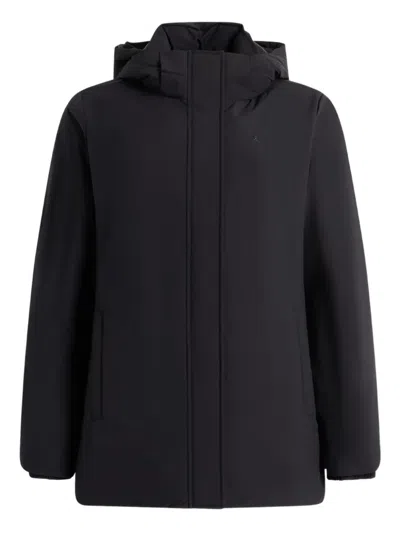 Bally Logo-print Jacket In Blue