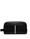 Bally Logo-print Leather Wallet In Schwarz