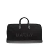 Bally Logo-print Two-handle Tote In Black