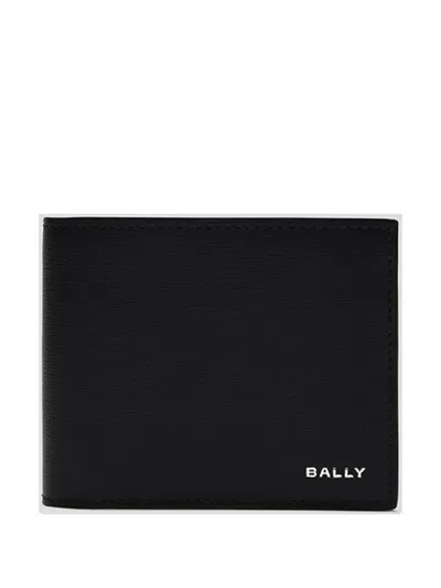 Bally Logo-print Wallet In Black
