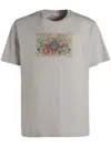 Bally Logo-print Wool T-shirt In Grau