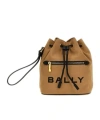 Bally Bar Mini Bucket Bag In Brown