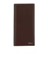 Bally Logo Printed Bi-fold Wallet In Brown