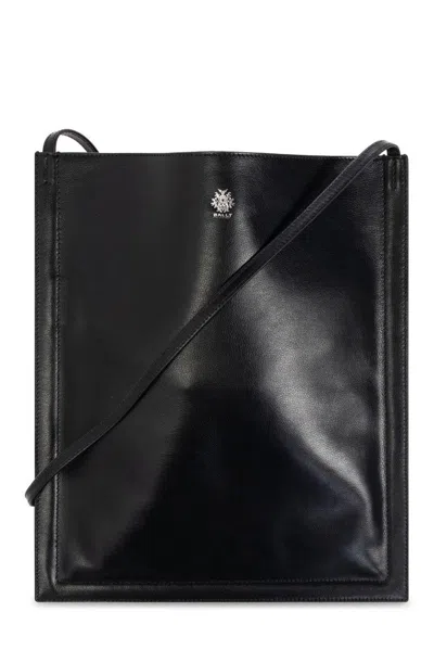 Bally Logo Printed Shoulder Bag