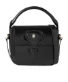 Bally Logo Printed Top Handle Bag In Black